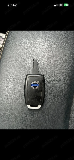 Cheia mașina Volvo 