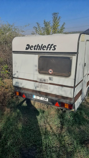Rulota Dethleffs Beduin, inmatroculata RO, tractabila permis B - imagine 4