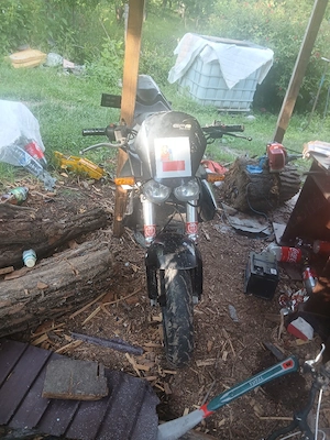 Schimb motocicletă de stradă cu moto cross - imagine 2