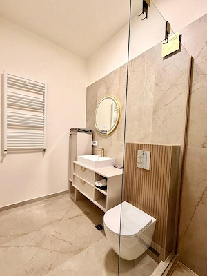 2 camere | Băneasa   Aviației | 60 mp + 25 mp terase | Bloc nou | Mobilat lux - imagine 7