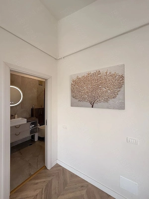 2 camere | Băneasa   Aviației | 60 mp + 25 mp terase | Bloc nou | Mobilat lux - imagine 8