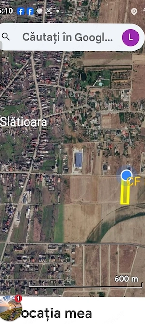 Teren intravilan, suprafața 4770mp,  deschidere 31,8 ml, lg. 150ml ,  in loc. Slătioara, jud. Olt - imagine 2