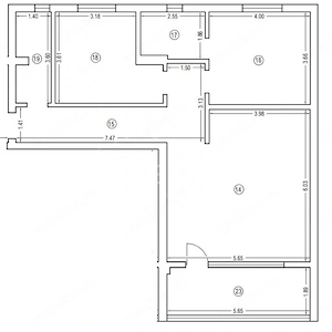 Apartament 3 camere Zona Mamaia Nord- la 200 m de plaja - imagine 14