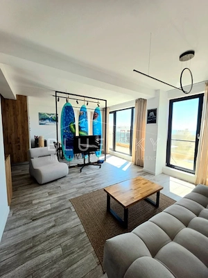 Mamaia Nord- Apartament 3 camere, complet mobilat, langa mare