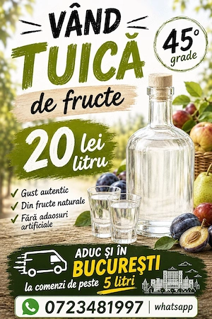 Vand tuica de fructe