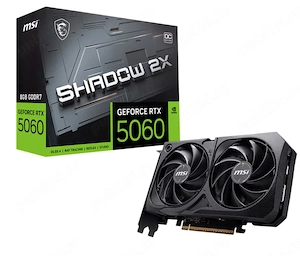 MSI RTX 5060 SHADOW 2X OC 8GB GDDR7   ca nouă, utilizată foarte puțin