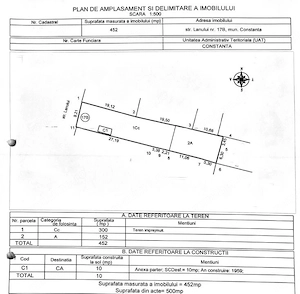 Teren intravilan 452 mp – Strada Lanului, Km 5, Constanta - imagine 3