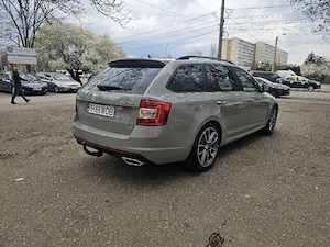 Skoda Octavia VRS 2.0 diesel - DSG - Nardo Grey - 2017 - 4x4 - Panoramic - Webasto -Distronic-Canton - imagine 3
