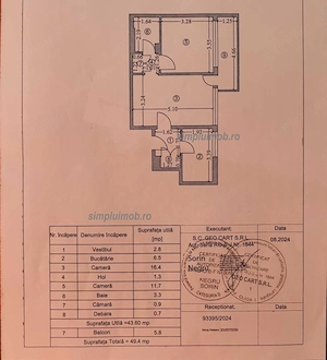 Apartament 2 camere Campia Libertatii  IOR METROU TITAN - imagine 7