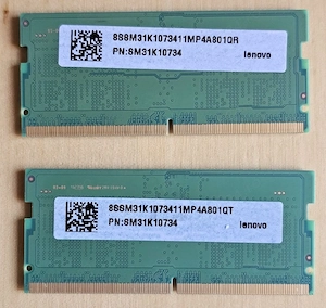 Memorie Ram laptop 16GB, 2 x modul 8GB kit SODIMM DDR5 5600 Samsung