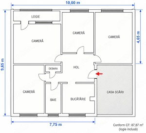 Apartament 4 camere,  et. 1 din 4 , Manastur - proprietar