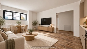 Apartament 3 camere 92,35 MP | Crangasi - Belvedere | Centrala proprie - imagine 4