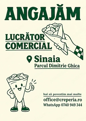 Ne mărim echipa!!