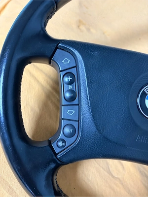 Volan BMW e39 mahon negru - imagine 5