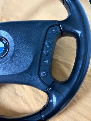 Volan BMW e39 mahon negru - imagine 2