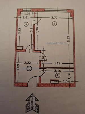 Garsonieră 40 mp utili | Decomandată | Mobilată și utilată | 13 Septem - imagine 11