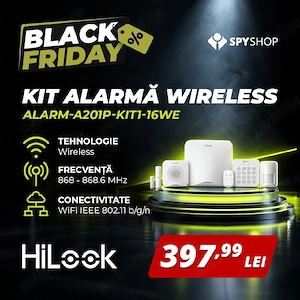 Sistem alarma Hikvision - Black Friday Spy Shop!