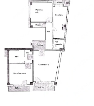 PROPRIETAR   Apartament 3 cam ultracentral | Universitate   Piața Rosetti | Jean Louis Calderon 4-6 - imagine 9