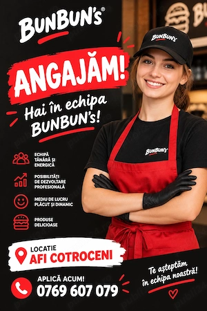 Angajam Casiere   | AFI Cotroceni