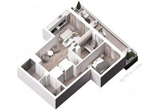 Vanzare 3 Camere Parcul Carol Premium - Bloc Nou - imagine 4