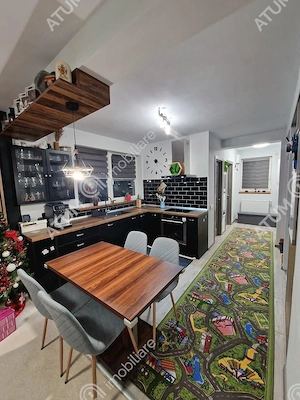 Casa tip duplex 3 camere curte libera 134 mp in zona Selimbar Sibiu - imagine 7