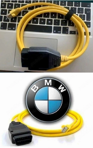 Cablu BMW Enet Diagnoza multimarca Ista eSys Mhd BimmerLink BimmerCode codare funcții BMW 