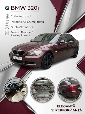 BMW Seria 3 320i E90 Automat + GPL Omologat | 2  KM | Schimb