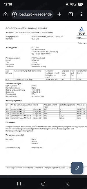 jante aliaj MSW-55 R16  - imagine 2