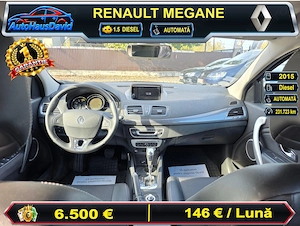 Renault Megane 1.5 dCi 110 CP automat EDC navigație Keyless 2015 - imagine 9
