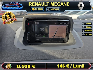 Renault Megane 1.5 dCi 110 CP automat EDC navigație Keyless 2015 - imagine 11