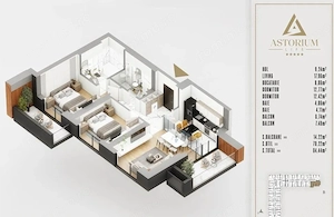 Lux 3 Cam, Finalizat, Mută-te imediat, Astorium Life-DIRECT PROPRIETAR - imagine 19