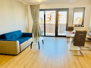Proprietar apartament 2 camere 60 mp utili bloc nou mobilat - imagine 2