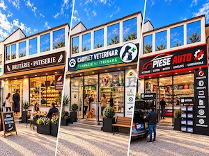 Casă + Spațiu comercial -218 mp utili- Intersecție circulată -Trifazic - imagine 2