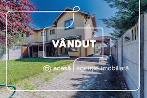 VANDUT! Casa tip duplex - teren 349 mp - Via Carmina - COMISION 0