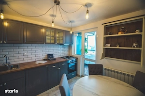 Apartament 2 camere decomandat, Mazepa 1   Potcoava, Galați | 2 balcoane, vedere Dunăre, mobilat și  - imagine 4
