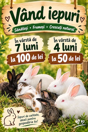 Vand iepuri 