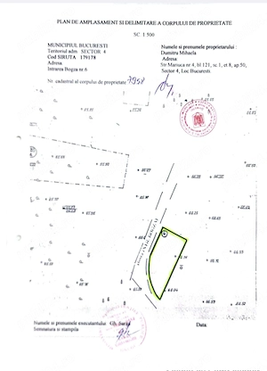 Vanzare teren 241 mp , colt , Calea Vacaresti-Mall Sun Plaza, 275 euro mp - imagine 2