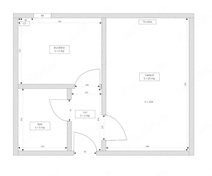 PF închiriez apartament o cameră cartier Borhanci, Cluj - imagine 5