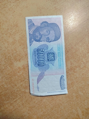 Bancnotă Iugoslavia 