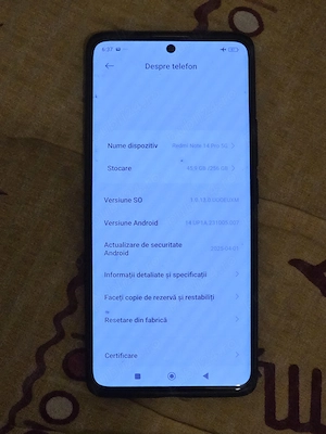 Vand telefon redmi note 14 pro