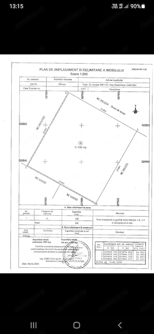 Pantelimon Rascoalei teren cu autorizatie pentru duplex - imagine 7
