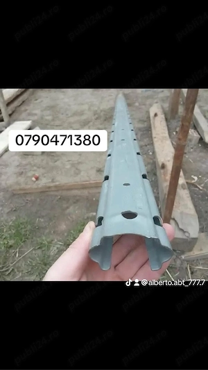 spalieri zincați metalici