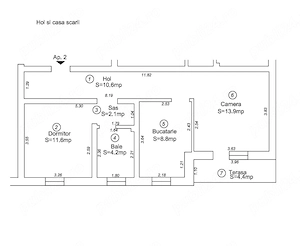 Vand apartament cu 2 camere la Parter in Giroc, Timis - imagine 9